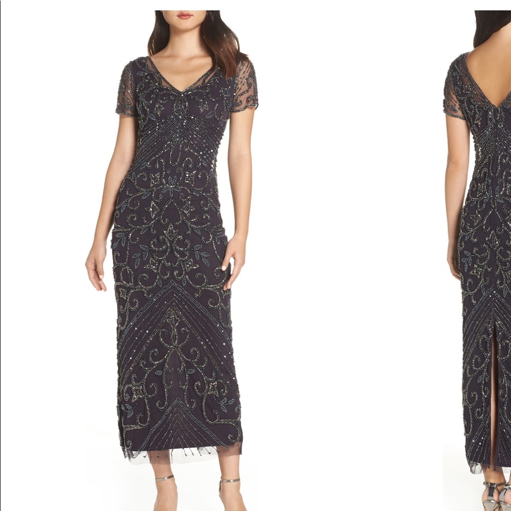 Beaded Formal Dress- unaltered - Picture 1 of 6